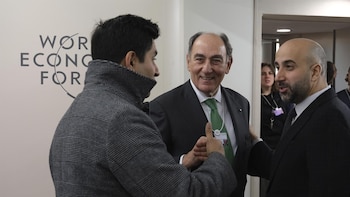 Galán (Iberdrola) llama en Davos