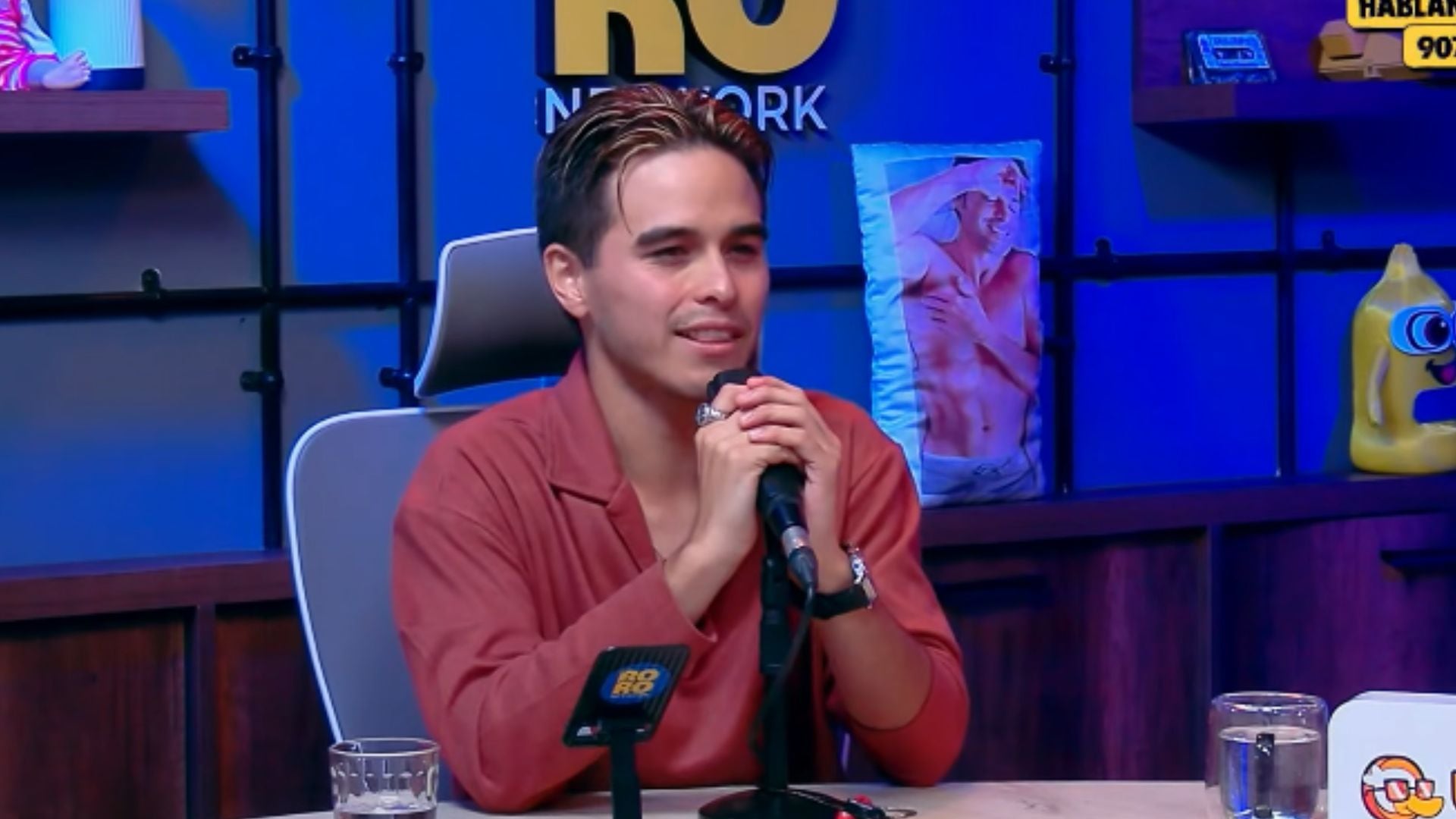 Brando Gallesi durante su entrevista en el streaming de Carlos Orozco, narrando su experiencia. YouTube: Ouke.