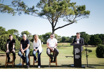 Axel Kicillof en Villa Gesell