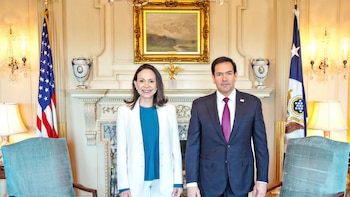 Rubio afirma que EEUU trabaja con la Asamblea opositora de 2015 para celebrar elecciones "lo antes posible"
