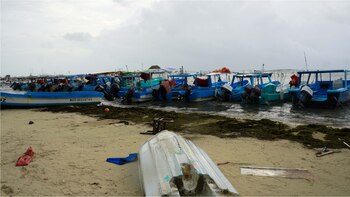 Por el huracán, se abrieron
