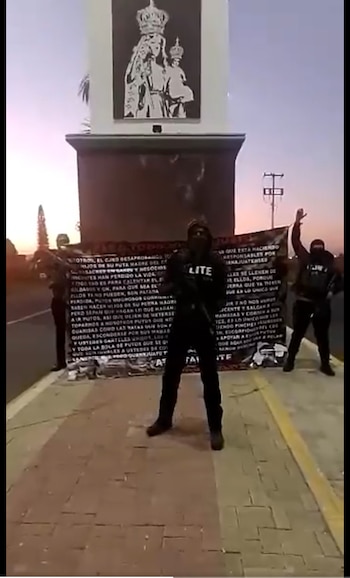 En una de las grabaciones