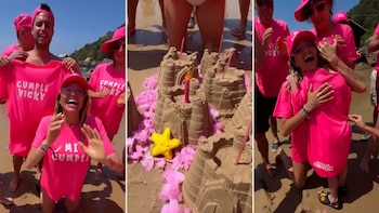 Vicky Xipolitakis festejó los 40