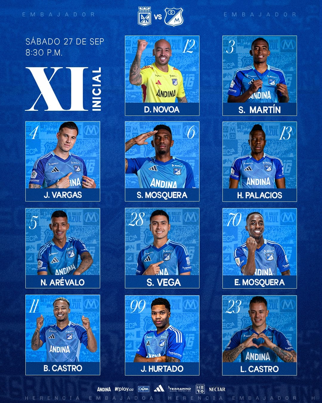 Formação de bilionários no estádio Attacio gireArdot
