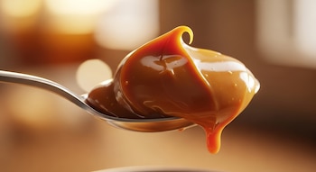 Cada porción de manjar blanco