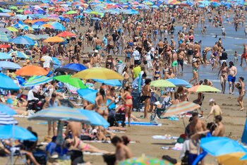 Cientos de personas disfrutan de