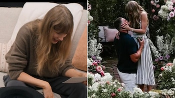 La emoción de Taylor Swift