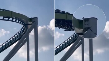 La montaña rusa de Carrowinds