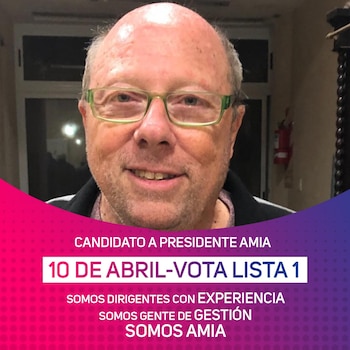 Mario Sobol, candidato de la