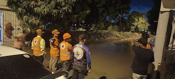 El Centro de Operaciones de Emergencias declaró alerta verde para 22 provincias ante la incidencia de una vaguada. (Cortesía: Defensa Civil Dominicana)