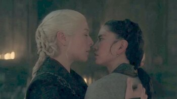 La escena del beso entre