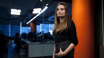 Tamara Tenenbaum en Infobae TV (Crédito: Santiago Saferstein)