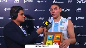 Nicole Pérez fue elegida la figura del Argentina vs Ecuador y revela su sacrificio para competir en esta Copa Sudamericana de Vóley 2026