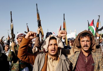 Partidarios de los rebeldes hutíes de Yemén (Foto: Europa Press)