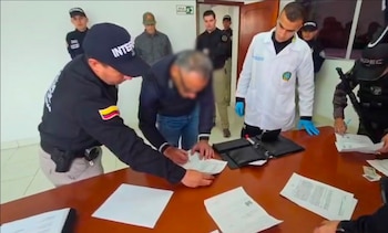 . La operación estuvo a cargo de la Policía Nacional de Colombia, en colaboración con Interpol y autoridades judiciales estadounidenses, tras investigaciones que los vinculan con redes transnacionales y actividades ilícitas de alto impacto - crédito Policía Nacional/Dijín