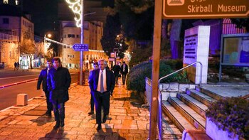 El presidente Alberto fernandez en