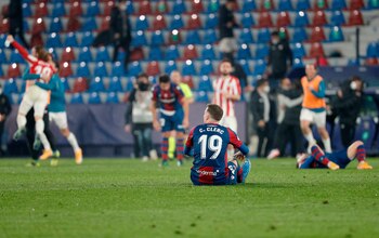 El jugador del Levante, Carlos