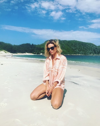 La conductora en Arraial do