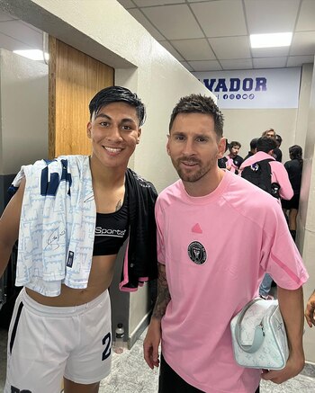 Messi en El Salvador