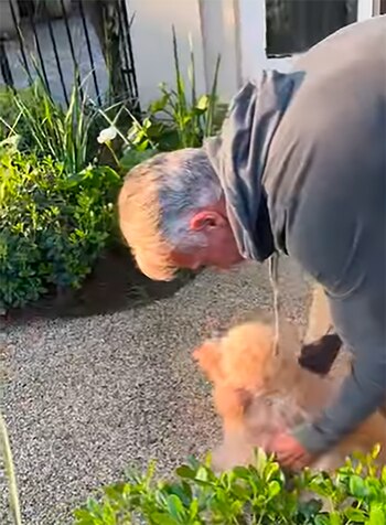 Ova Sabatini junto a Ronnie,