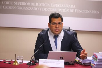 El juez Jorge Chávez Tamariz