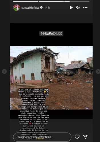 Christian Cueva dio a conocer