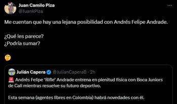 Millonarios tendría como opción de