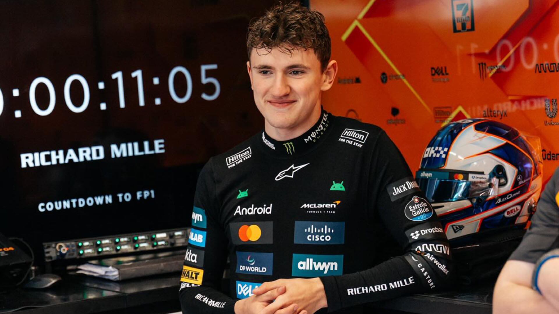 Alex Dunne, una de las figuras de la Fórmula 2, dejó sorpresivamente McLaren y suena como fichaje de Red Bull (Foto: @alexdunneracing)