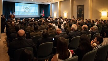 Los egresados estuvieron acompañados por