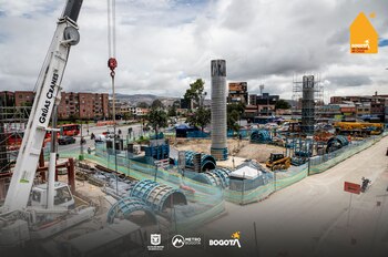 La primera línea del metro