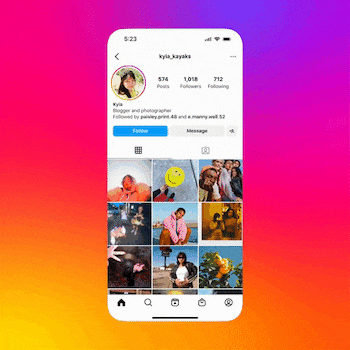 Fotos de perfil dinámicas en