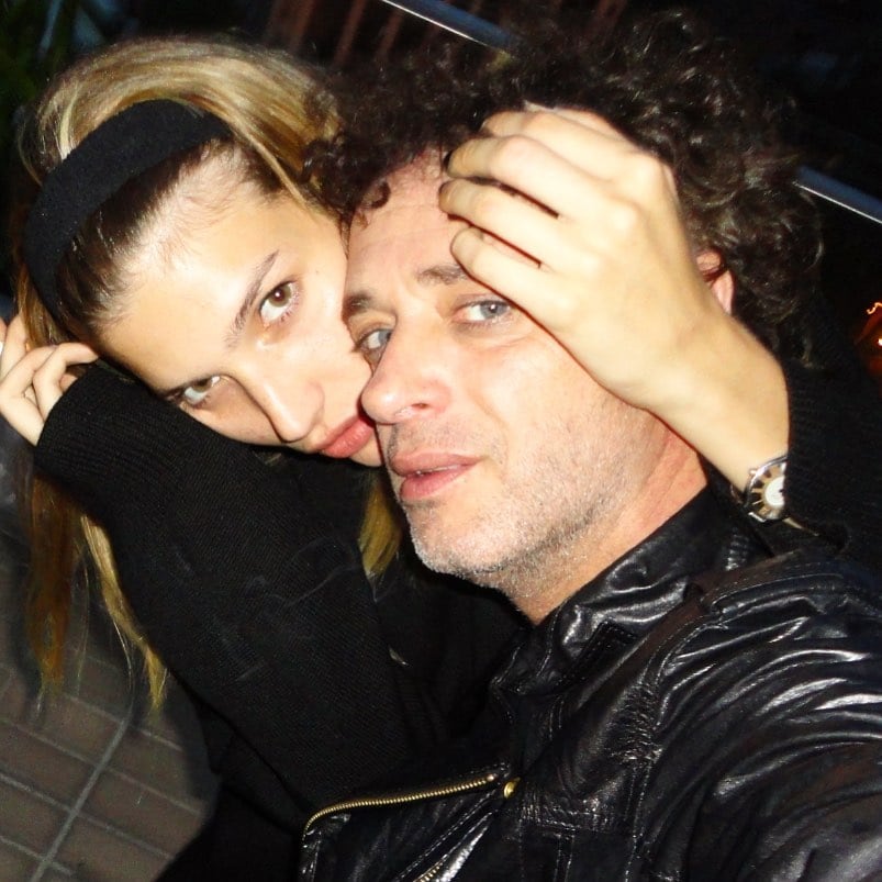 Chloe Bello y Gustavo Cerati