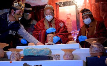 El presidente de Bolivia, Luis