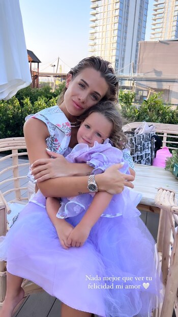 "Que hermoso verte tan feliz