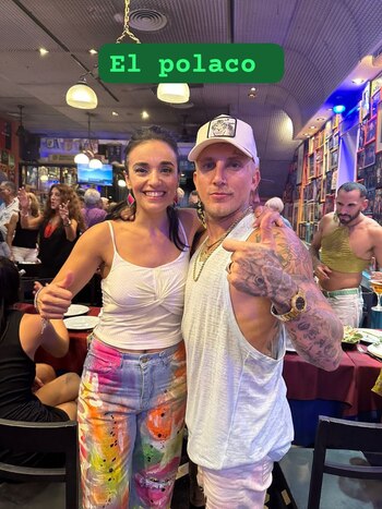 El polaco, otra artista que