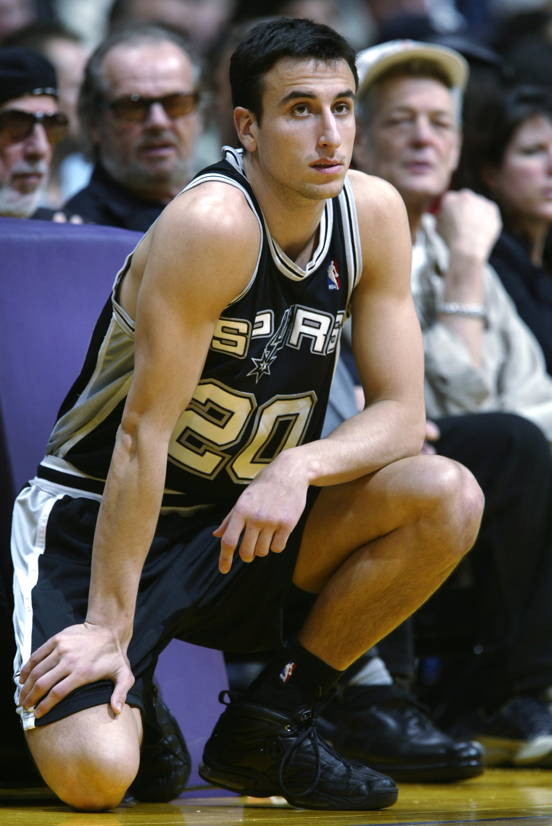 Se cumplieron 24 años del debut de Manu Ginóbili con los San Antonio Spurs en la NBA (Photo by Jeff Gross/Getty Images)