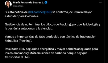 Así reaccionó la exministra de