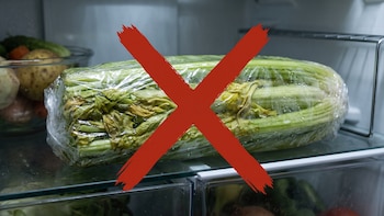 El truco para guardar el apio con material que todos tienen en su cocina que hará que dure el doble de tiempo