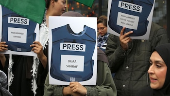 Tres periodistas muertos en un bombardeo israelí en el sur de Líbano