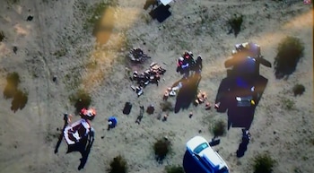 Las autoridades incautan materiales para