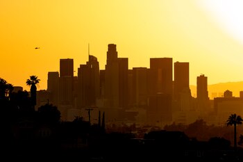 El sol sobre el centro