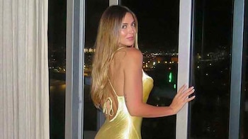 Shannon De lima celebra su