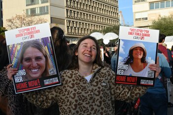 La emoción de los familiares