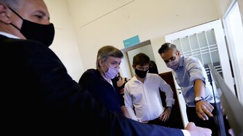 Pietragalla, Máximo Kirchner, Axel Kicillof