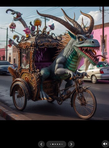 Thestral mezclado con alebrije (Captura