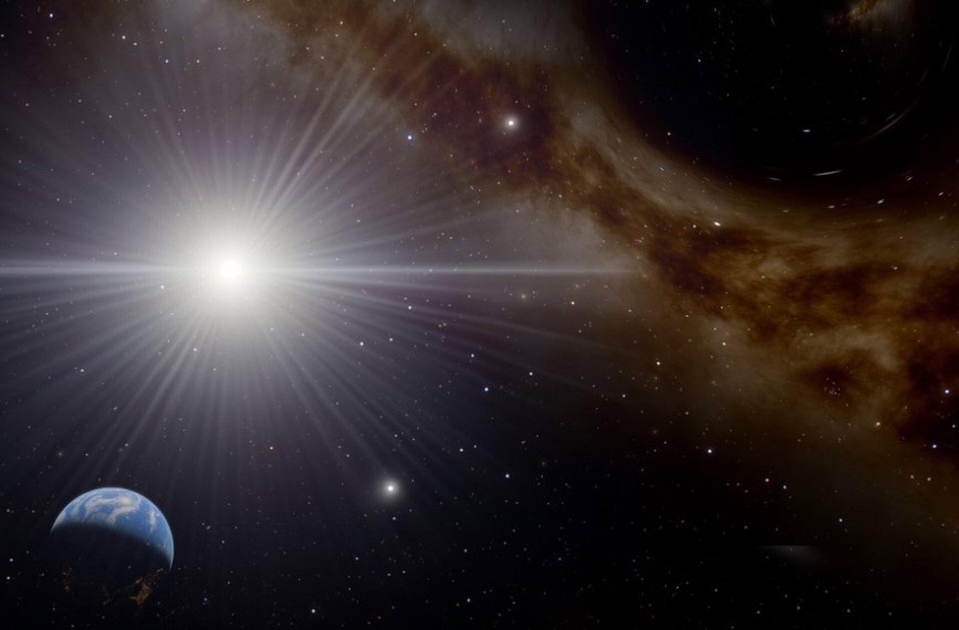 La masa expulsada surgió desde una región situada a cincuenta veces el tamaño del agujero negro lo que evidenció condiciones extremas de gravedad (NASA)