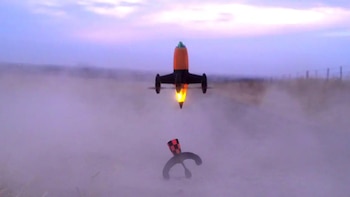 Dron creado por un hombre