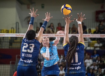 Atlético Atenea perdió con Regatas Lima por el quinto lugar de la Liga Peruana de Vóley 2025/2026. (LNSV)