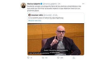Marcos Galperin y los consejos