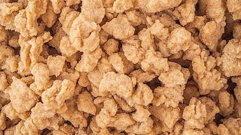 La soja texturizada tiene un